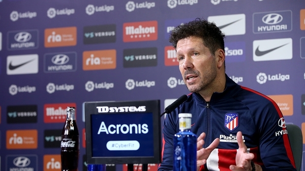 En la previa al partido, el técnico del Atlético de Madrid, el 'Cholo' Simeone, analizó al #SevillaFC y elogió al cuadro sevillista por su gran temporada #ONervionLive