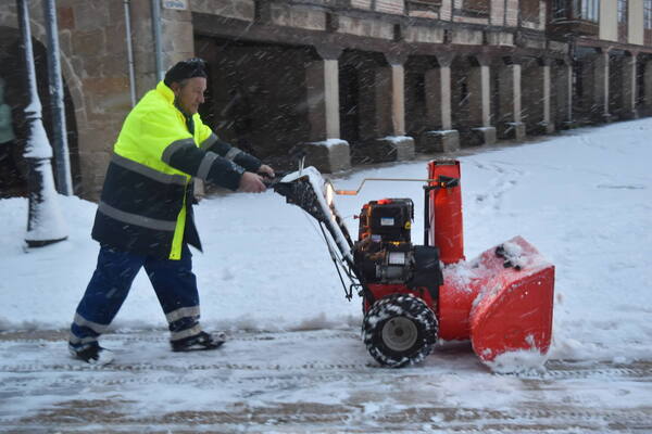 Directo: temporal de frío y nieve en Castilla y León