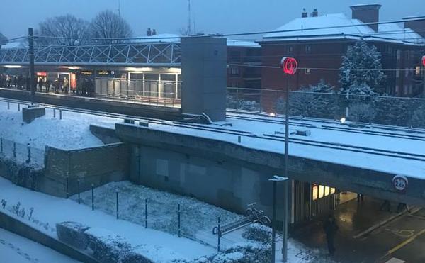 La mayor nevada en 33 años sorprende a Bizkaia