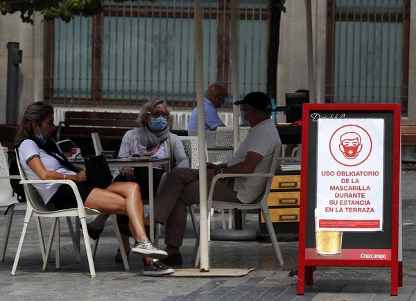 Qué posibilidades hay de contagiarse en una terraza