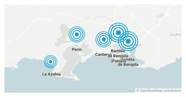 Así hemos contado en directo el paso de la DANA por la Región de Murcia