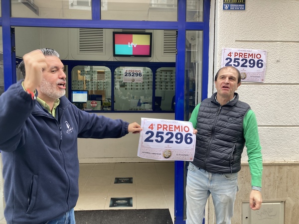 Sigue en directo | Un quinto premio, vendido en dos administraciones de Badajoz