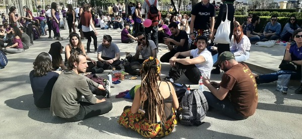 Fin de fiesta en el Salón