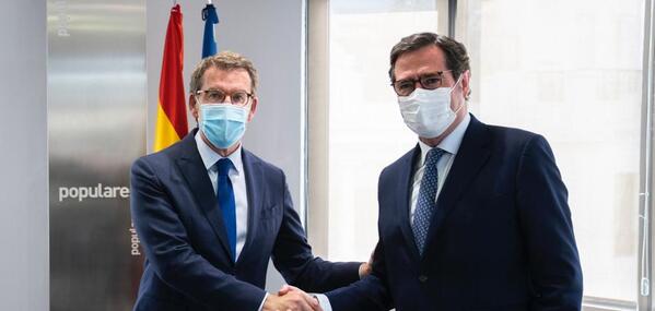 Garamendi, presidente de la CEOE, en directo en LAS PROVINCIAS