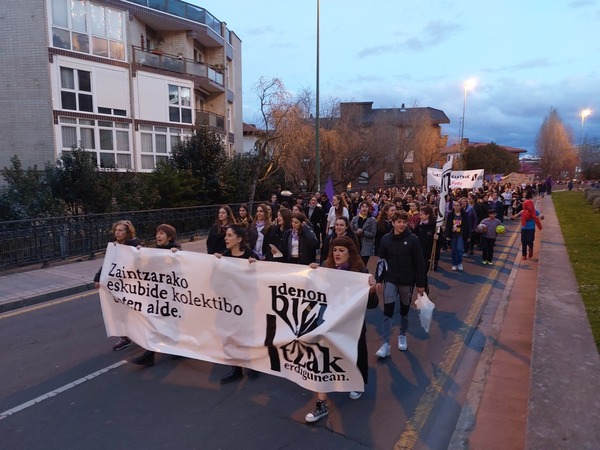 Miles de personas se manifiestan en Bilbao por la igualdad y contra la ...