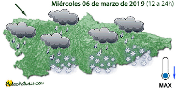 Este miércoles esperamos un aumento de la nubosidad respecto a días anteriores. Estas nubes dejarán al fin precipitaciones en Asturias que irán siendo más probables a medida que vaya transcurriendo la jornada. Más información: http://meteoasturias.elcomercio.es/