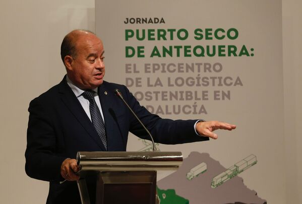 Así ha sido la Jornada &#039;Puerto seco de Antequera: el epicentro de la logística sostenible en Andalucía&#039;