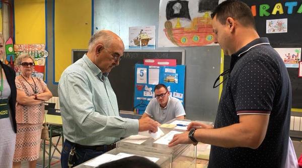 La participación a las 18 horas en la Región es ligeramente inferior a la de 2015