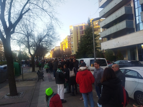 Así ha vivido Cáceres el ambiente de una jornada histórica