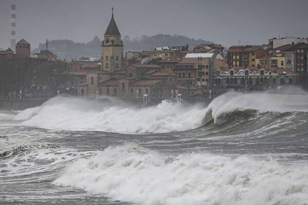 En directo: temporal de nieve en Asturias
