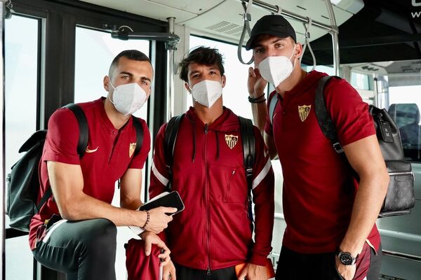 Esta es la convocatoria del Sevilla FC para enfrentarse al Celta de Vigo esta tarde en el duelo correspondiente a la 9ª jornada de LaLiga #SevillaFC #CeltaSevillaFC