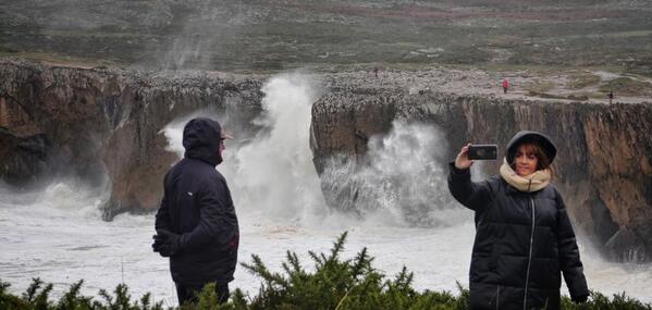 En directo: temporal de nieve en Asturias