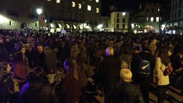 Histórica marcha por la mujer en Asturias