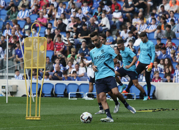 Brais Méndez: «Desde que me enteré del interés de la Real no lo dudé»