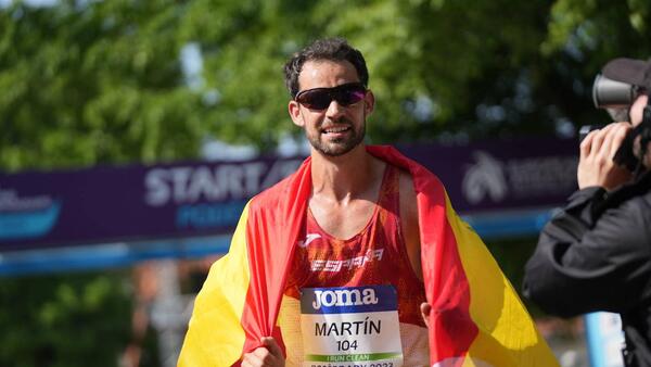 Así hemos narrado el triunfo de Álvaro Martín en 20 kilómetros marcha
