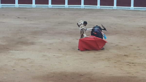 Última puerta grande en la Feria Taurina de Begoña