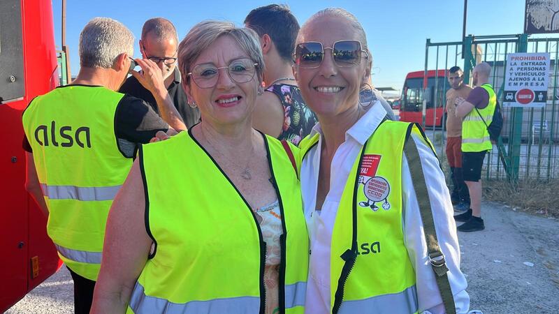 Así hemos vivido la huelga de autobuses en Granada este viernes