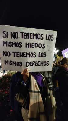 «Ni una menos, vivas nos queremos»