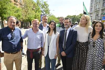 Así hemos contado la manifestación en Madrid por el tren extremeño