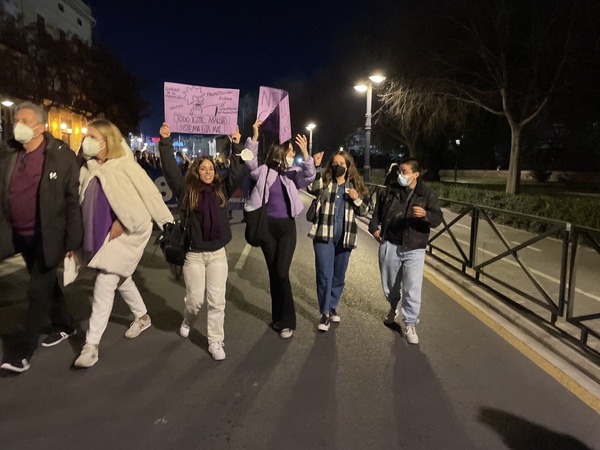 La lucha violeta unida en Valencia el 8-M