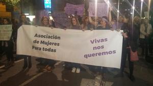 Masiva marcha en Murcia por la igualdad y contra el machismo