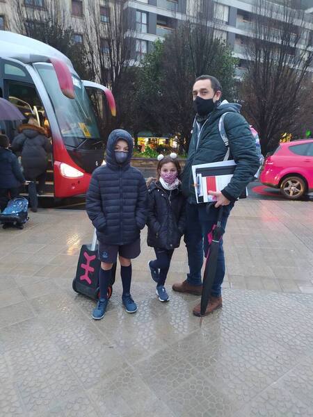 Directo: los niños vuelven al colegio en Bizkaia con el covid en cifras récord