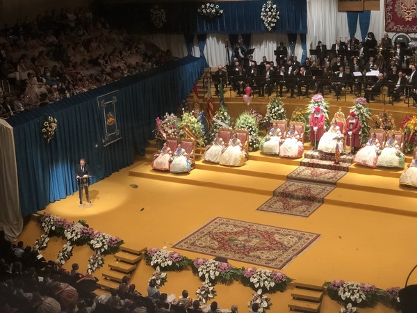 Javi Vilalta inicia su discurso