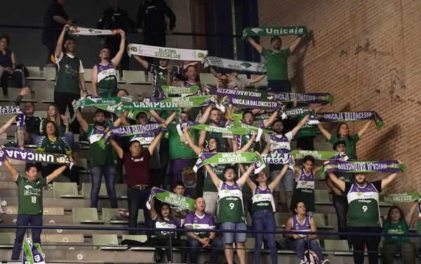 El Unicaja alcanza la Final Four de la Champions tras vencer al Murcia (74-96)