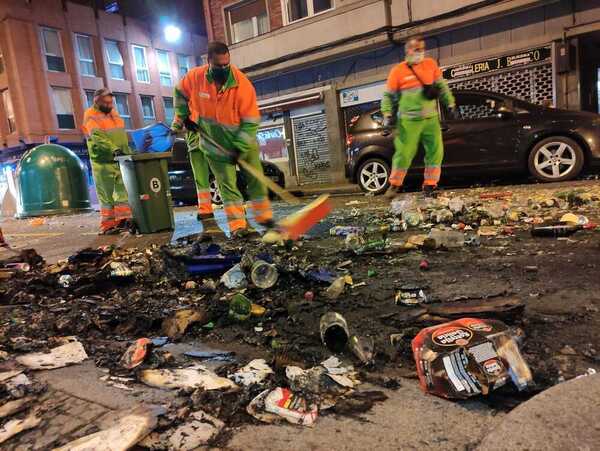 Directo | Bilbao se vacía tras un día repleto de aficionados en las calles
