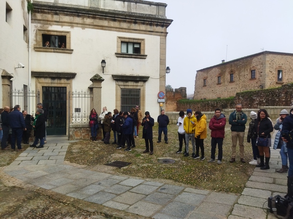 Así ha vivido Cáceres el ambiente de una jornada histórica