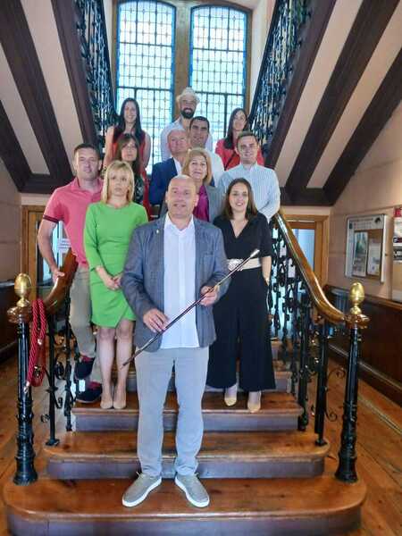 El socialista Juan Carlos Iglesias, alcalde de Aller por segunda vez