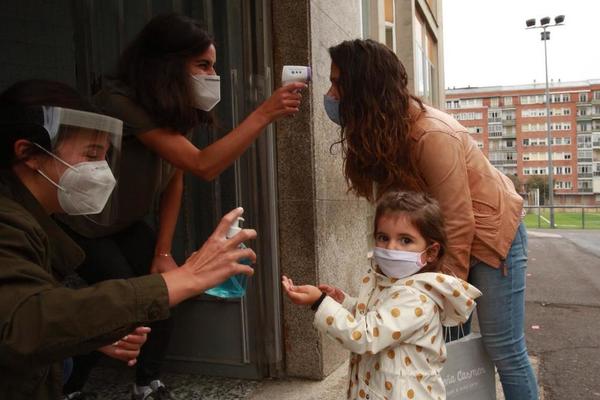 Vuelta al cole 2020 en Álava, en directo: Así está transcurriendo la primera jornada