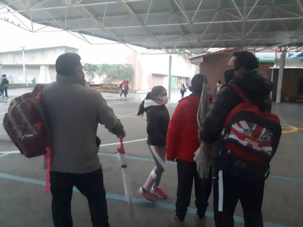 Directo: los niños vuelven al colegio en Bizkaia con el covid en cifras récord