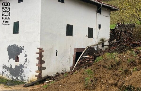 Temporal en Bizkaia, en directo: los ríos, ante el riesgo de desbordamiento