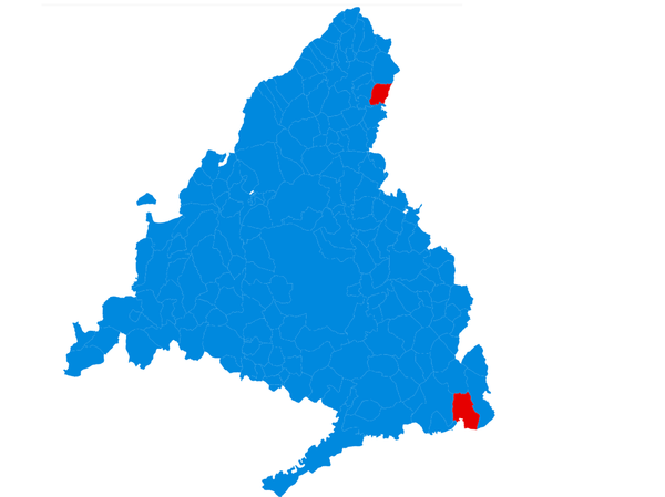 Resultados electorales por municipio - ABC