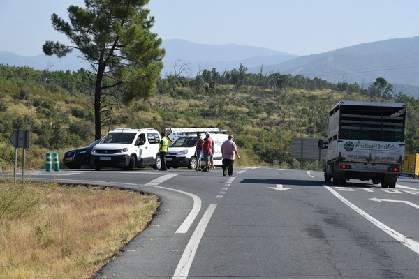 Incendio en Extremadura: Así hemos contado la evolución del incendio en la Sierra de Gata