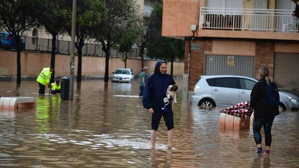 Así hemos contado en directo el paso de la DANA por la Región de Murcia