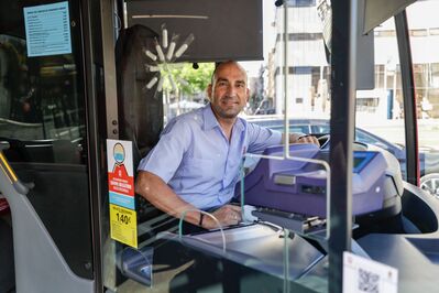 Así hemos vivido la huelga de autobuses en Granada este viernes