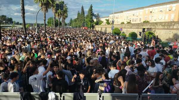 Así hemos narrado la celebración de Los Palomos en Badajoz