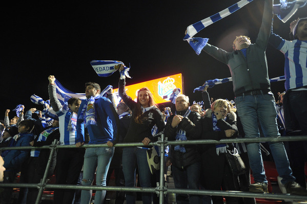 La noche se va a alargar para los guipuzcoanos desplazados a Miranda.