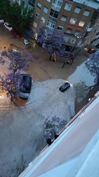 Así han amanecido las calles de Cartagena 
