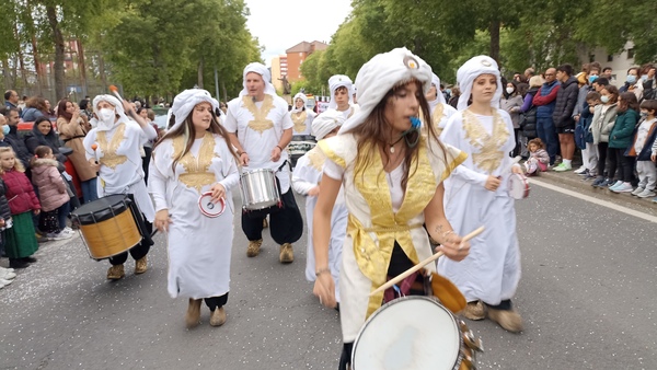 Así hemos contado el desfile de San Jorge de Cáceres