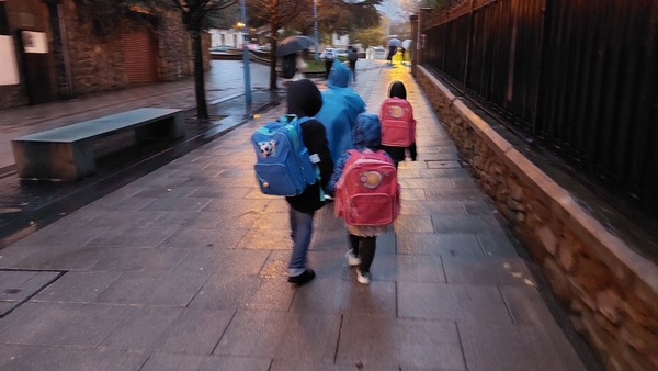 Directo: los niños vuelven al colegio en Bizkaia con el covid en cifras récord