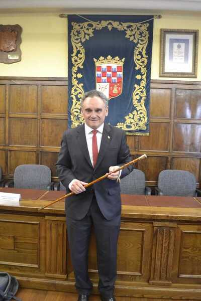 El alcalde socialista de Nava, Juan Cañal