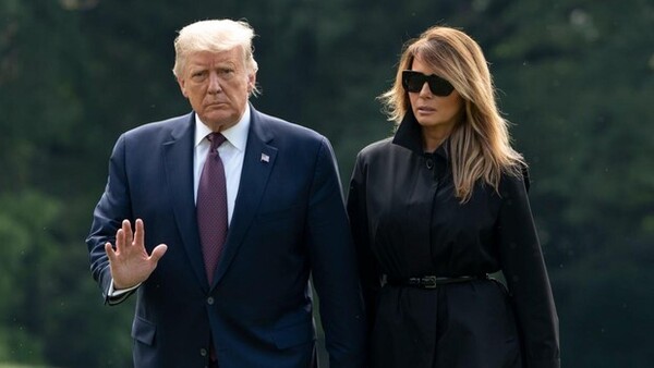 Donald Trump y Melania dan positivo por coronavirus