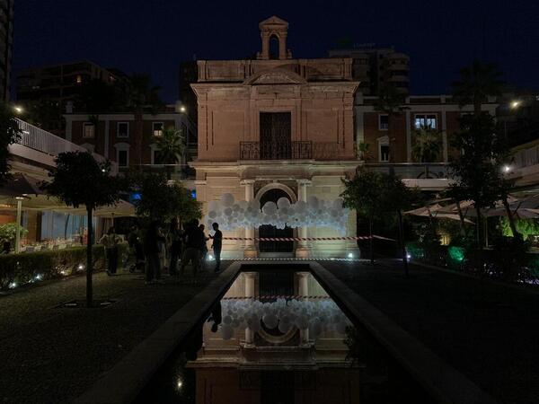 Imagen de la instalación ‘Árboles Blancos’. AROHA MORENO