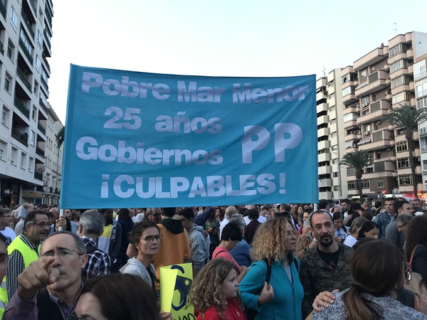 Un grito histórico por el Mar Menor