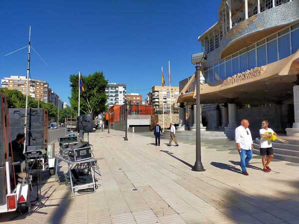 La &#039;tractorada&#039; en defensa del Trasvase Tajo-Segura, en directo