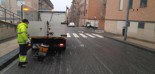Directo | El fuerte temporal con viento y nieve pone en guardia a Salamanca