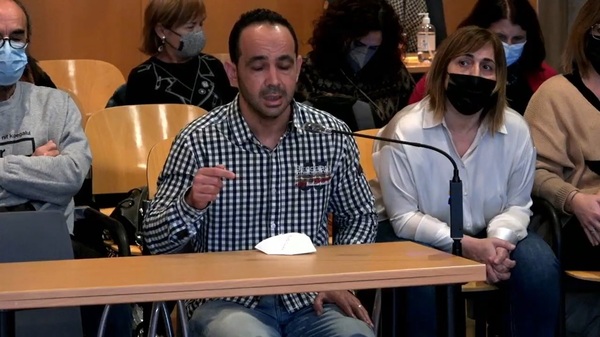 Djillali Benatia hace uso de su turno de última palabra.